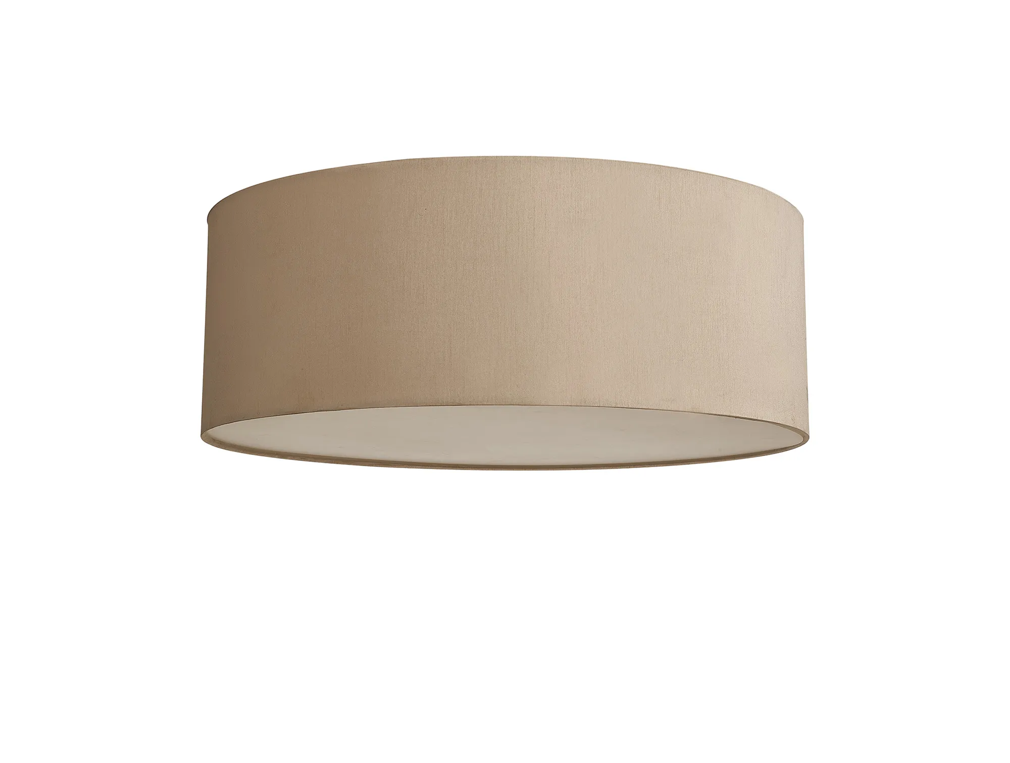 Baymont 60cm Flush 3 Light Nude Beige/Moonlight, Frosted Diffuser DK0616  Deco Baymont WH NU